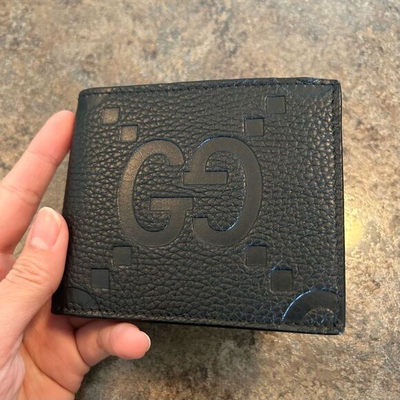 NWOT GUCCI Jumbo GG Leather Men’s Bifold Wallet - Picture 7 of 15
